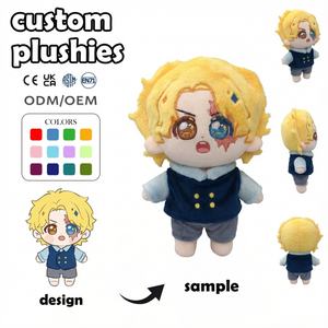 Fabricante de Peluches Personalizados con MOQ Bajo, Peluche de Pingüino Azul Personalizado con <span class=keywords><strong>Ojos</strong></span> Cerrados, Muñeco de Peluche Suave - Product Image 3