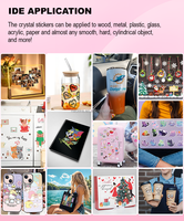 Haolic Rosa 13 pulgadas Impresora Ploter holográfica UV DTF Transfer Printing Machine Crystal Sticker UV DTF Printer Roll