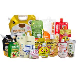 Chinese source factory Spout Pouch Secure Liquid <b>Bag</b> <b>for</b> Sauce Beer <b>Packaging</b> Durable Aluminum Foil Stand-up <b>Plastic</b> <b>Bags</b> - Product Image 6