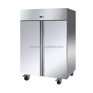 Équipement de réfrigération de cuisine commerciale de luxe à quatre portes Réfrigérateur à congélateur <span class=keywords><strong>convertible</strong></span> à température unique Réfrigérateur de style nouveau - Product Image 5