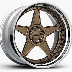 Jantes forgées NJQS 2 pièces 6061 T6 5x114.3 18 19 20 24 26 pouces 5 pour Ferrari 308 GTSi <span class=keywords><strong>1980</strong></span> BMW Wrangler <span class=keywords><strong>Audi</strong></span> - Product Image 5
