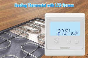 Thermostat de chauffage électrique 16A avec écran numérique LCD pour usage en appartement Thermostat <span class=keywords><strong>RTS</strong></span> pour systèmes de chauffage par le sol - Product Image 5