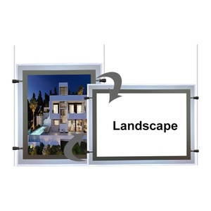 High Quality Crystal Led Light Box <b>Poster</b> <b>Frame</b> Magnetic Acrylic <b>Poster</b> <b>Frame</b> Board Advertising Light Box - Product Image 2