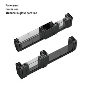 División de Espacios de Vidrio sin Marco, Económica, de Una Sola Capa, para Oficina, en Oferta - Product Image 5