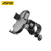 Support de vélo léger ASPOR A705 et support de téléphone portable pour vélo électrique, support de téléphone universel en plastique flexible
