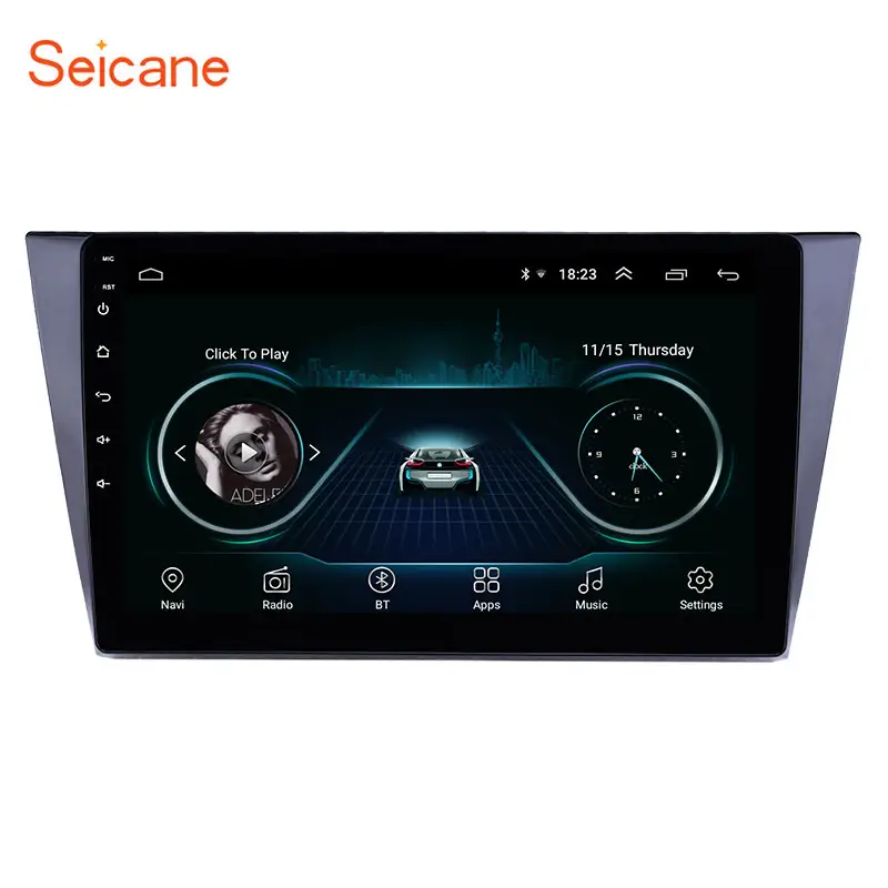 10.1 inch Android 11.0 GPS navigation đài phát thanh cho VW Volkswagen Bora 2016 với HD màn hình cảm ứng BT wifi hỗ trợ Carplay