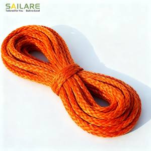 Высокопрочный, износостойкий канат Amsteel UHMWPE, 12 прядей, одинарное плетение, 1/4 дюйма, для скалолазания и обеспечения безопасности - Product Image 6