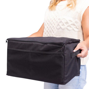 Organizador de Asiento Trasero de Coche de Lujo, Informal, Gran Capacidad, Portátil y Fácil de Limpiar, con Cierre de Cremallera, <span class=keywords><strong>2</strong></span> Portavasos y 10 Bolsillos Laterales - Product Image 5