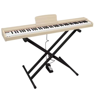 터치 감도 키가있는 88 키 우드 디지털 피아노 <span class=keywords><strong>MIDI</strong></span> USB 키보드 악기 프로 플레이어를위한 드림 칩 피아노 - Product Image 4