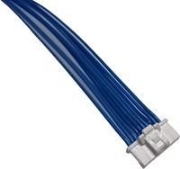 Câble personnalisé Molex 501330 Pico-Clasp à faible teneur en halogènes, pas de 1 mm, simple rangée, 2 à 15 broches, homologué UL, écologique