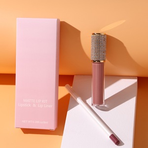 OEM grosir <span class=keywords><strong>Set</strong></span> Lipgloss Vegan dan garis bibir Label pribadi Glossy <span class=keywords><strong>Lip</strong></span> <span class=keywords><strong>Gloss</strong></span> membuat hadiah riasan yang dapat disesuaikan untuk anak-anak - Product Image 2
