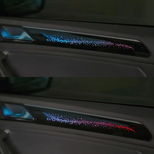 Éclairage d'ambiance intérieur de voiture RGBIC haut de gamme avec contrôle par application, bande LED Symphony pour Volkswagen Tiguan L - Product Image 2