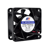 Ventilateur axial sans balais haute vitesse étanche IP55 60mm 12V, ventilateur de refroidissement 60x60x25 mm 6025 5V 12V DC