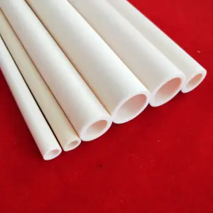 Refractory Al2o3 alumina ceramic duct tube