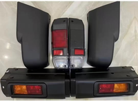 Accessoires automobiles : Cache de coin de pare-chocs arrière en fer pour feux de coin et feux arrière, compatible Toyota Landcruiser Lc70 76 78 71 Suv Lc79