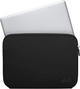 Étui de protection en néoprène brillant pour MacBook 13 pouces/<span class=keywords><strong>Pro</strong></span> M1/M2/<span class=keywords><strong>Surface</strong></span> <span class=keywords><strong>Pro</strong></span> (noir 32x23x2.5cm) - Product Image 5