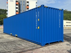 Contenedor Seco High Cube 40HQ Nuevo, Caja de Envío Estándar 45G1 con Certificación CSC para Transporte Marítimo Global - Product Image 2