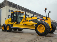 Matériel de construction routière de haute qualité, niveleuse à moteur SAG200 avec une largeur de travail de 2740 mm pour l'entretien des routes