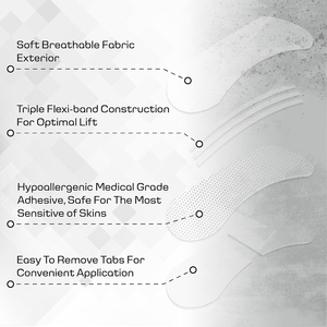 Tiras Nasales Magnéticas Transparentes, Kit de Cinta Nasal y Bucal Hipoalergénica, Ayuda para Dormir Anti-Ronquidos para una Mejor Respiración - Product Image 6