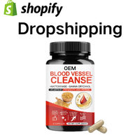 Produits de suppléments de dropshipping les plus vendus pour l'e-commerce : Nettoyant pour les vaisseaux sanguins, capsules de Nattokinase pour la circulation sanguine