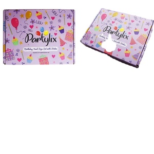 Boîtes d'expédition personnalisées imprimées en usine, boîtes en carton ondulé coloré, emballage en carton kraft avec boîte d'expédition - Product Image 6
