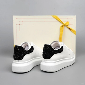 Zapatos Casuales de Alta Calidad MQ, Diseño de Moda, Marca de Lujo, Cuero Genuino, Blancos, Retro, Transpirables, Ligeros, para Caminar - Product Image 2