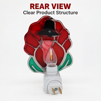 Lampe murale décorative rechargeable par USB, compatible toutes saisons, pour salon, éclairage d'ambiance intérieur, vente en gros