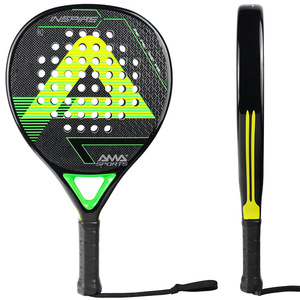 Raqueta <span class=keywords><strong>de</strong></span> Pádel <span class=keywords><strong>de</strong></span> Carbono 3K en Oferta, Pala y Paleta a Bajo Precio, Lista para Enviar - Product Image 6