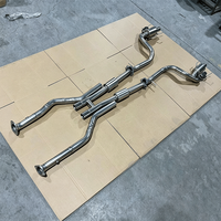 Système d'échappement Catback pour Lexus RCF GSF IS500 5.0, tuyau en acier inoxydable avec silencieux à valve, pièces de tuning automobile