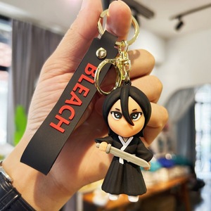 4 Llaveros de PVC de Anime <span class=keywords><strong>Bleach</strong></span> de Alta Calidad con Nuevo Diseño para Decoración de Mochilas Escolares - Product Image 6