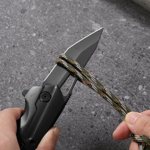 Cuchillo de Bolsillo Plegable Profesional para Camping HL Survival Tools con Hoja de Acero Inoxidable y Mango con Recubrimiento - Product Image 5
