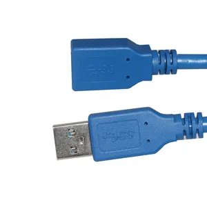 High Data Transfer USB 3.0 Extension Cable Type A Male to Female Extension Cord Compatible with Flash Drive Hard Drive