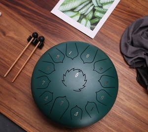 Wholesale 12 Inch 13 Notes Steel Tongue <b>Drum</b> Healing Instrument for Sound Therapy Creative Gift for Music Lover - Product Image 2