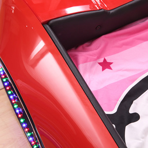 Camas <span class=keywords><strong>de</strong></span> coche para niños JINS, muebles <span class=keywords><strong>de</strong></span> dormitorio <span class=keywords><strong>de</strong></span> alta calidad, luz LED <span class=keywords><strong>de</strong></span> plástico ABS, cama <span class=keywords><strong>de</strong></span> coche <span class=keywords><strong>de</strong></span> carreras para niños, camas para niños con música - Product Image 4