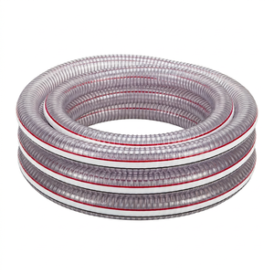 Flexible PVC Steel Wire <b>Hose</b> 2 1/2 Inch 50M Durable Outdoor Watering <b>Hose</b> - Product Image 1
