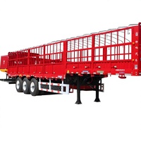 Semi-remorque à trois essieux en acier résistant à la chaleur, capacité 60T, transport désertique, Arabie Saoudite, Émirats arabes unis, haute qualité
