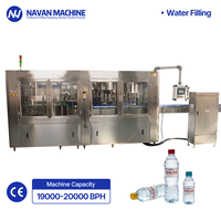 Professionele waterafvulmachine XGF40-40-12 19000-20000BPH PET-fles met premium afvultechnologie