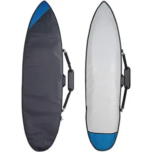 Yüksek kalite toptan özelleştirilmiş 600D Polyester 9'6 Longboard surfboard çanta kılıfı