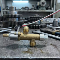 Vanne de sécurité à solénoïde en laiton haute température pour gaz, ensemble de remplacement OEM pour barbecue et foyer extérieur