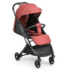 Foldable low price good quality light weight portable compact easy fold multi position recline baby stroller