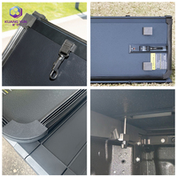 Cubierta Personalizable Kuangyun para Caja de Camioneta de 5.5 pies y 8.2 pies, Cubierta Plegable en Tres Partes para Caja de Camioneta Pickup Ford F150 2010 2025 2026