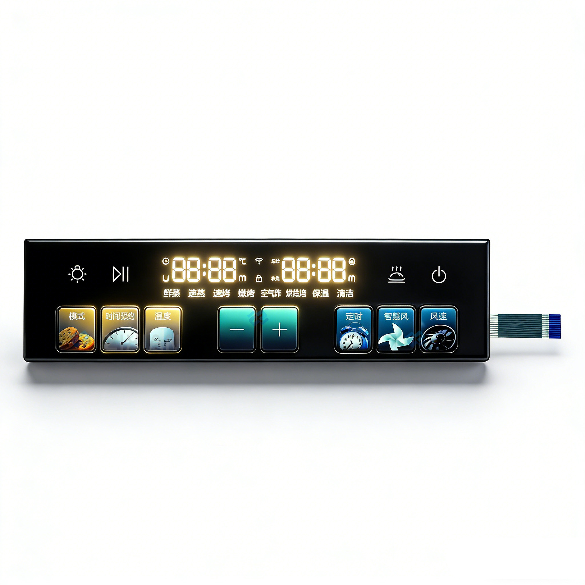 OEM Color Capacitive Touch Switches For Home Ovens, Membrane Keypads, Smart Switch Panels PET/PC Material