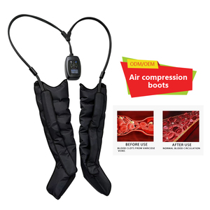 Bottes de récupération par compression d'air, masseur pneumatique pour les jambes, soulagement de la circulation, réduction des gonflements, récupération musculaire après l'entraînement - Product Image 6