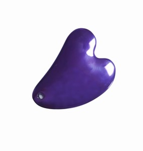 Custom Logo Zinc Alloy Face Scraping Board Small Metal Gua sha - Product Image 6