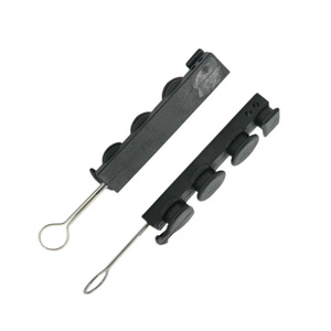Pince de tension FTTH de type SS 0,5 kN MBL en acier inoxydable pour câble plat de terminaison - Product Image 2