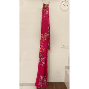 Chinon crape Saree pour femmes qualité supérieure doux impression numérique tissé bordure indien traditionnel porter pour formel en gros - Product Image 1