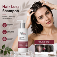 Shampooing Raffermissant Double Peptide pour Femmes Traitement Anti-Chute Fortifiant les Racines des Cheveux Nettoyage en Profondeur Soin du Cuir Chevelu