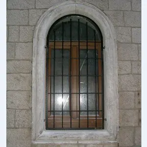 2012 生产铸铁窗框铁艺窗格栅设计