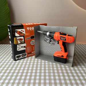 En gros, Cadeau pour garçons : Jouet d'outillage de mécanicien en plastique, perceuse électrique de simulation pour jeu d'imitation pour enfants - Product Image 6