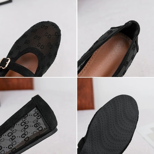 <span class=keywords><strong>Scarpe</strong></span> Mary Jane da <span class=keywords><strong>Donna</strong></span> Taglia <span class=keywords><strong>44</strong></span>, Ballerine in Tessuto a Rete Traspirante Antiscivolo per l'Estate - Product Image 2